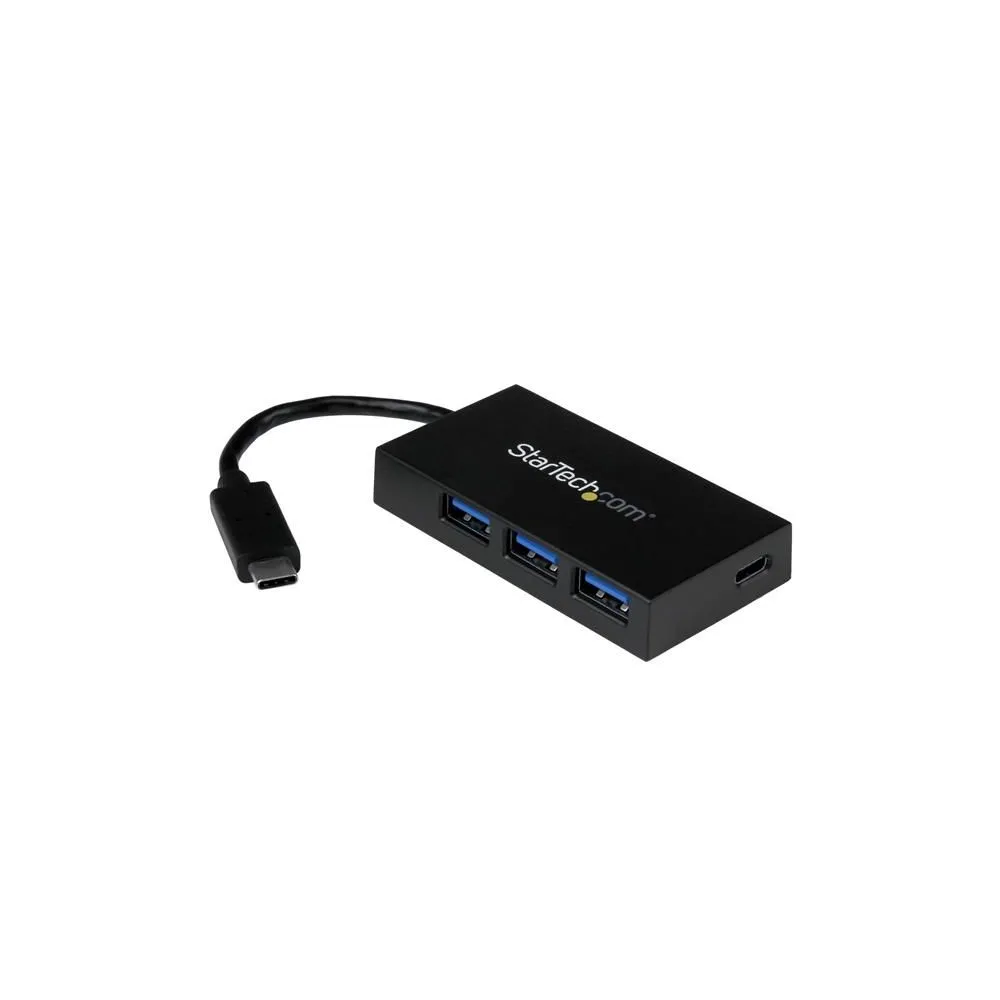 StarTech.com HB30C3A1CFB hub-uri de interfață USB 3.2 Gen 1 (3.1 Gen 1) Type-C 5000 Mbit/s Negru StarTech.com - 1