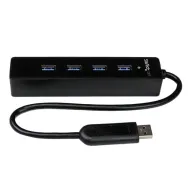StarTech.com ST4300PBU3 hub-uri de interfață USB 3.2 Gen 1 (3.1 Gen 1) Type-A 5000 Mbit/s Negru StarTech.com - 1