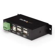 StarTech.com ST4200USBM hub-uri de interfață USB 2.0 Type-B 480 Mbit/s Negru StarTech.com - 1