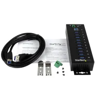 StarTech.com ST1030USBM hub-uri de interfață USB 3.2 Gen 1 (3.1 Gen 1) Type-B 5000 Mbit/s Negru StarTech.com - 5