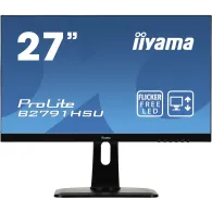 iiyama ProLite B2791HSU-B1 LED display 68,6 cm (27") 1920 x 1080 Pixel Full HD Negru Iiyama - 1