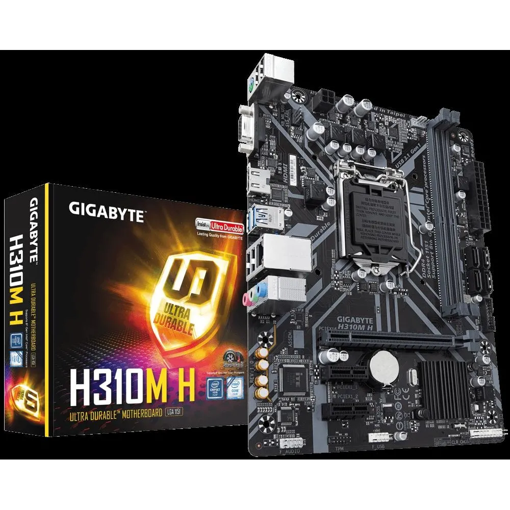 Placa de baza Gigabyte H310M H Gigabyte - 1