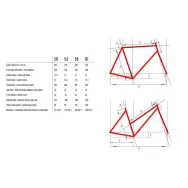 Pegas clasic 2s drop lady 50cm bleu Pegas - 1