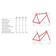Pegas clasic 2s drop man 54cm bleu