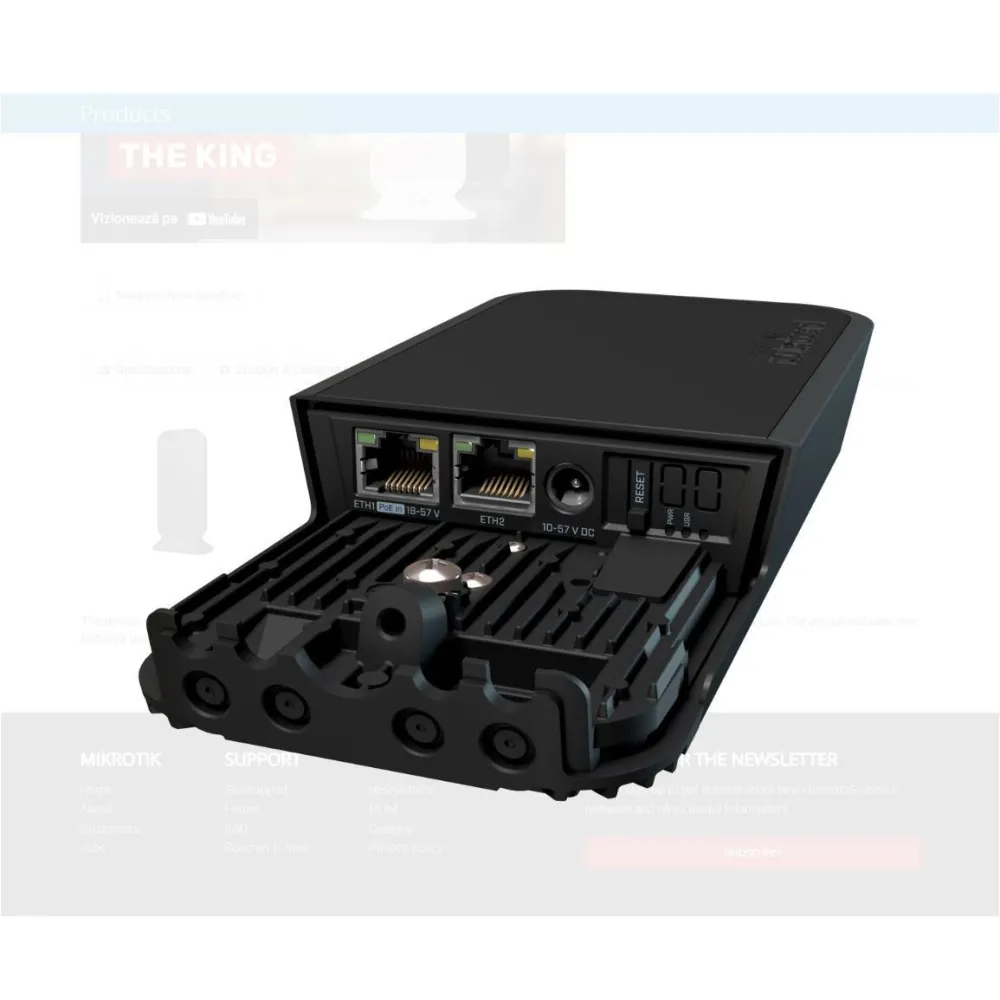 Mikrotik wap ac be black edition weatherproof wireless access point Mikrotik - 1