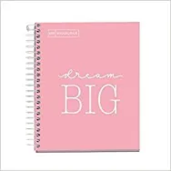 Caiet cu spira mr-messages a6 dictando 100 file roz Miquelrius - 1