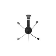Kensington K33065WW cască audio & cască cu microfon Căști Prin cablu Bandă de fixare pe cap Birou/Call center USB Tip-A Negru Ke