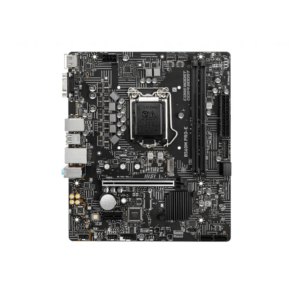 MSI B560M PRO-E plăci de bază Intel B560 LGA 1200 micro-ATX Msi - 1