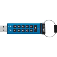 32gb ironkey keypad 200 fips 140-3 lvl 3 (pending) aes-256 encrypted ikkp200/32gb (include tv 0.03 lei) Kingston - 1
