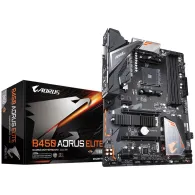 Gigabyte B450 AORUS ELITE plăci de bază AMD B450 Mufă AM4 ATX Gigabyte - 1