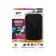 Silicon Power Armor A65 hard-disk-uri externe 1000 Giga Bites Negru