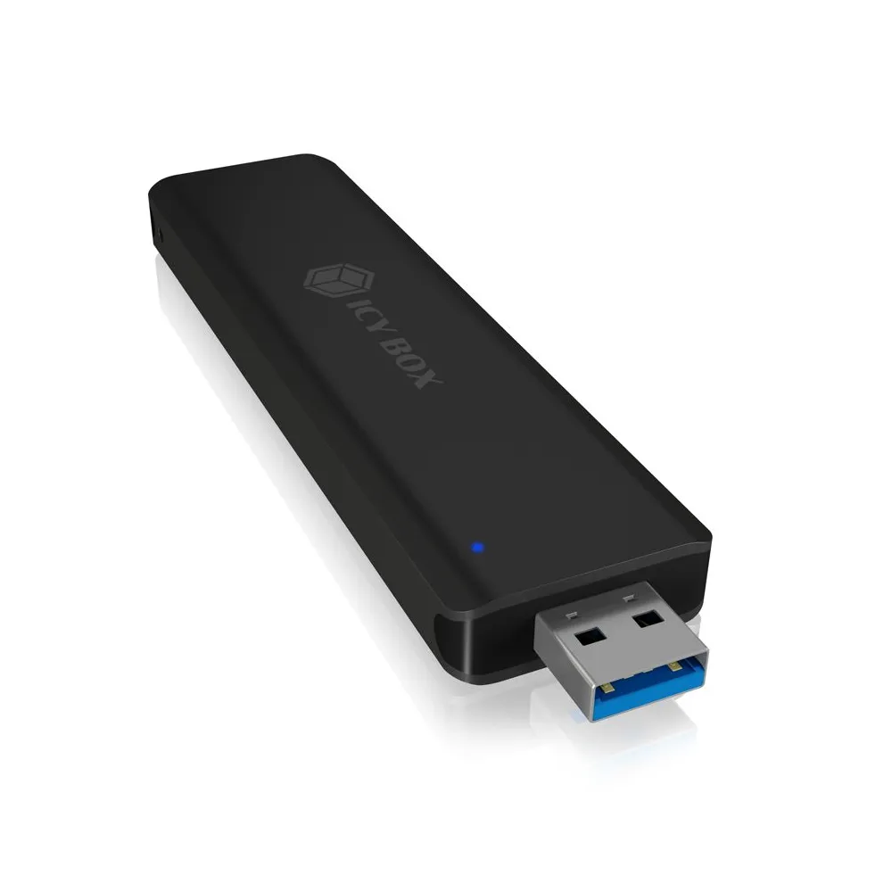 ICY BOX IB-1818-U31 Carcasă SSD Antracit M.2