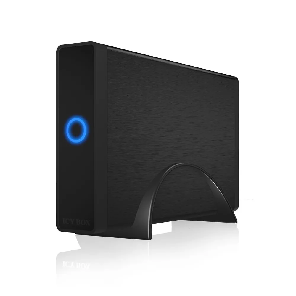 ICY BOX IB-377U3 Carcasă HDD Negru 3.5"