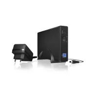 ICY BOX IB-377U3 Carcasă HDD Negru 3.5"