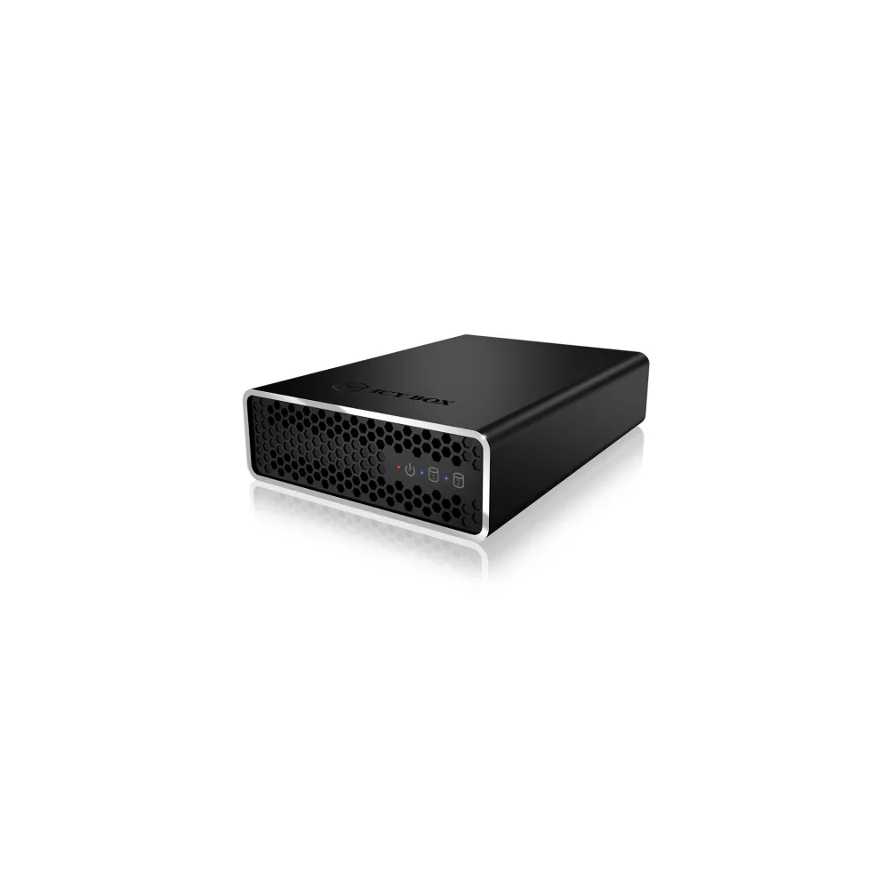 ICY BOX IB-RD2253-U31 Cutie protecție HDD SSD Negru 2.5"