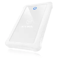 ICY BOX IB-233U3-Wh Cutie protecție HDD SSD Alb 2.5"