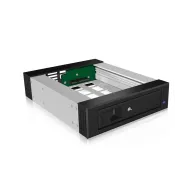 ICY BOX IB-129SSK-B 13,3 cm (5.25") Cadru cu fațete Negru