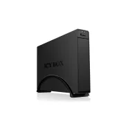 ICY BOX IB-366StU3+B Cutie protecție HDD SSD Negru 3.5"