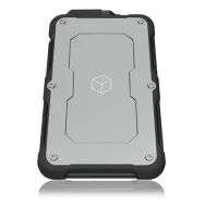 ICY BOX IB-287-C31 Cutie protecție HDD SSD Negru, Argint 2.5"