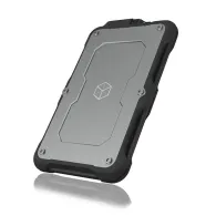ICY BOX IB-287-C31 Cutie protecție HDD SSD Negru, Argint 2.5"