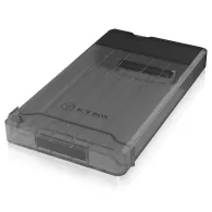 ICY BOX IB-235-U3 carcasă disc memorie Cutie protecție HDD SSD Negru 2.5"