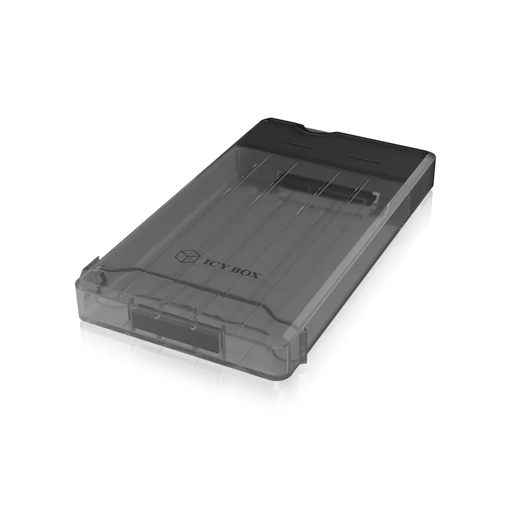 ICY BOX IB-235-U3 carcasă disc memorie Cutie protecție HDD SSD Negru 2.5"