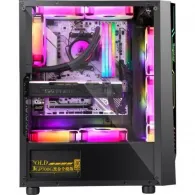 Carcasa Segotep Nova S6, Fara sursa, Negru