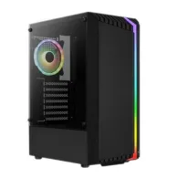 Carcasa Aerocool Bionic V2, Negru, Fara sursa