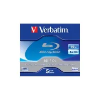 BD-R Verbatim Dual Layer 6x, 50GB, Jewel case