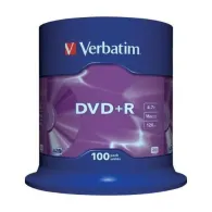 DVD+R Verbatim 43551, 16x, 4.7GB, Matt Silver