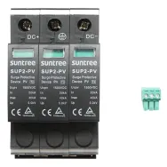 Descarcator la supratensiune cu semnalizare pentru sisteme fotovoltaice DC 3P tip C 1500VDC Suntree SUNTREE - 1