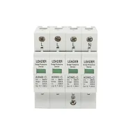 Descarcator la supratensiune cu semnalizare pentru sisteme fotovoltaice LA-SPD-4P-40kA-385V Leader LEADER - 1