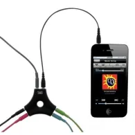 Adaptor audio TnB ADASPLIT5, 5x 3.5mm, negru