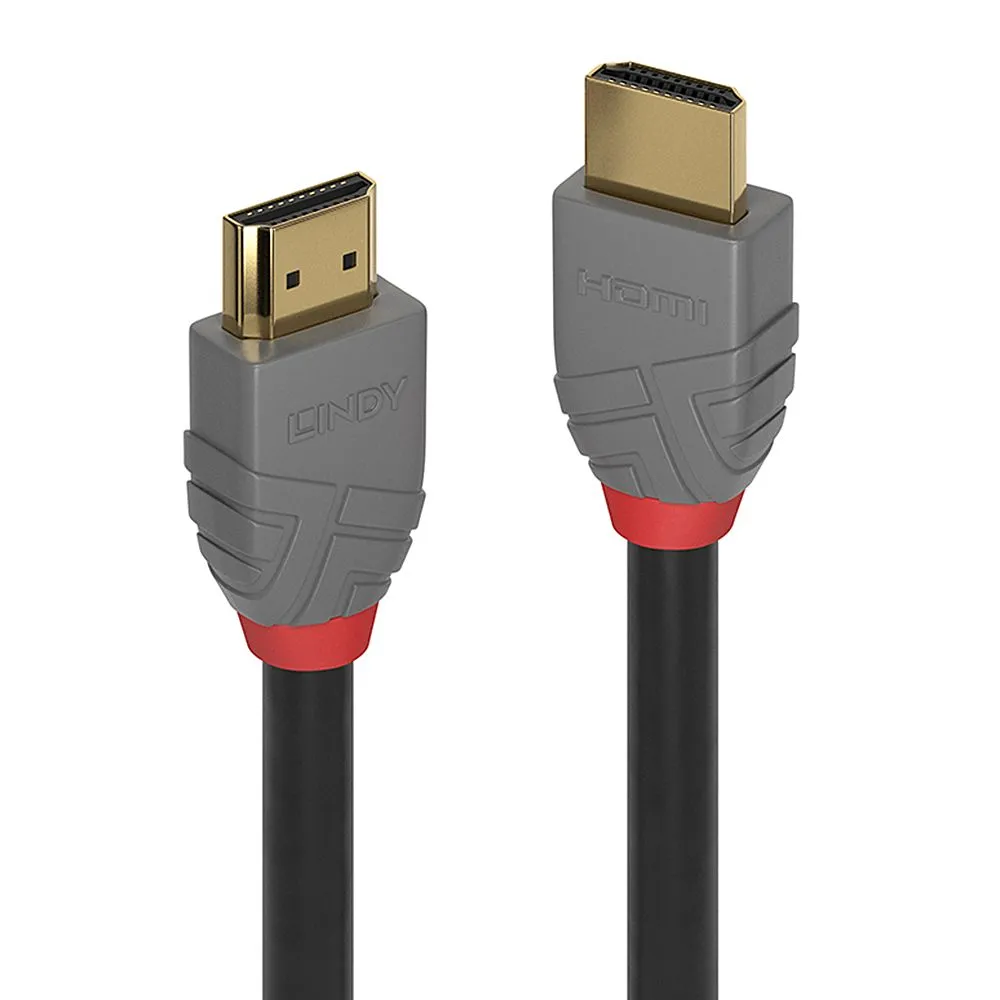 Lindy 36962 cablu HDMI 1 m HDMI Tip A (Standard) Negru, Gri