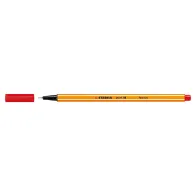 Liner stabilo point 88 varf fetru 0.4 mm rosu