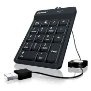 KeySonic ACK-118BK tastă numerică Universală USB Negru