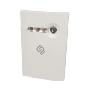 Detector de taiere si spargere de geam, Crow Sim-05, alb