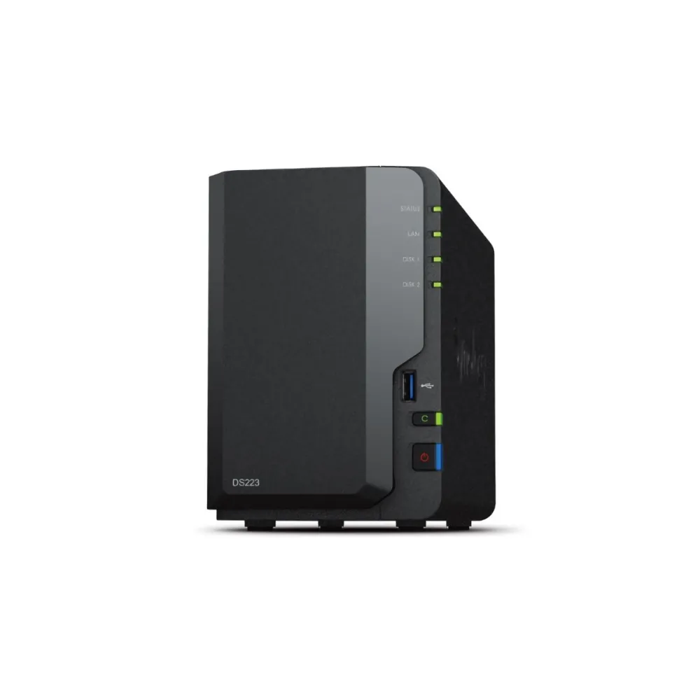 NAS Synology DiskStation DS223, 2GB, negru