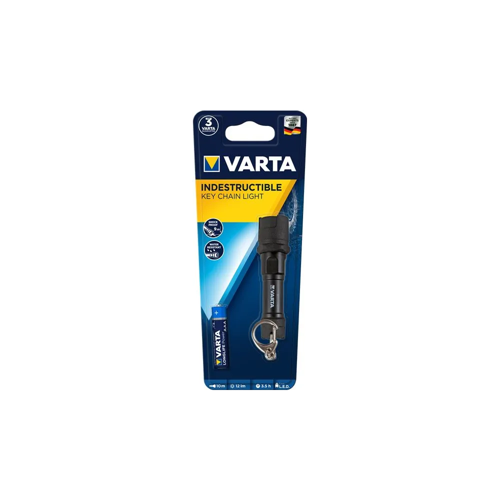 Varta 16701 101 421 lanterne Negru Lanternă breloc LED