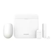 Kit sistem de alarma Hikvision AX PRO, Wireless (868Mhz), LAN + Wi-Fi + GPRS, alb