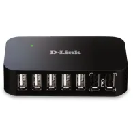 D-Link DUB-H7 USB 2.0 Type-B 480 Mbit s Negru