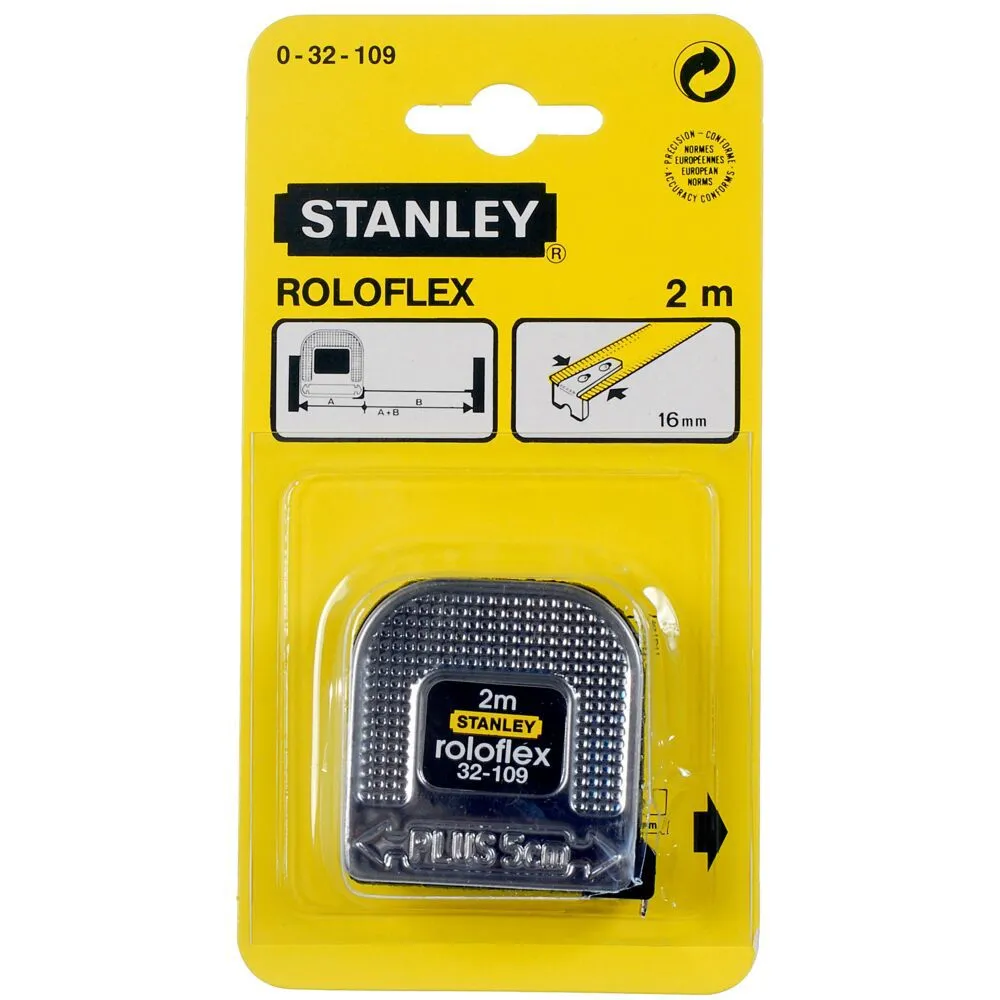 Stanley 0-32-109 ruleta roloflex 2m blister
