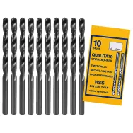 Set 10 burghie hss din 338 0.5mm