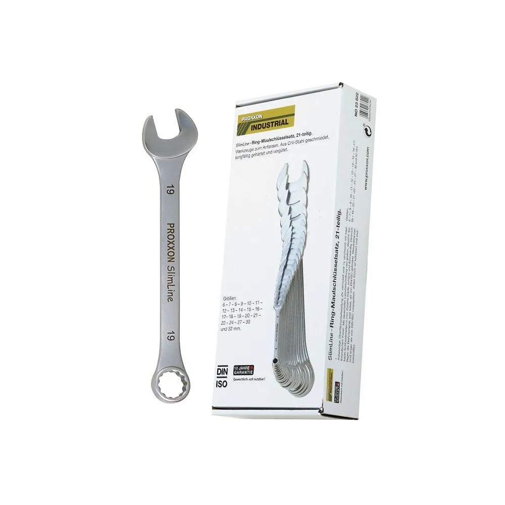 Set 21 chei combinate slim - line proxxon 23822