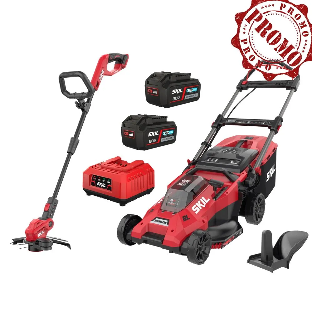 Combo kit masina de tuns iarba skil 0140ba + 0240c