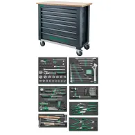 Banc de lucru cu sortiment de 161 scule stahlwille