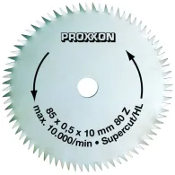 Disc debitor super cut proxxon 28014 58mm 80 dinti