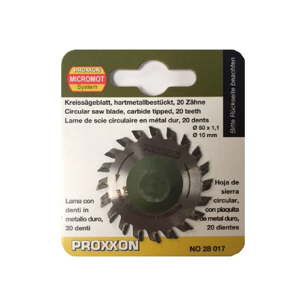 Disc debitor cu dinti din tungsten proxxon 28017 5