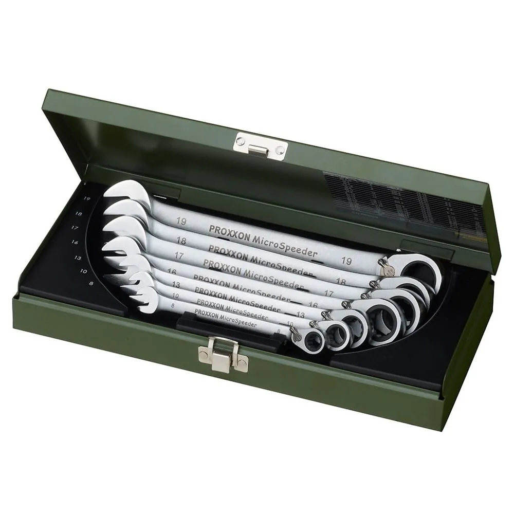 Set chei combinate proxxon 23124 cu clichet micro-