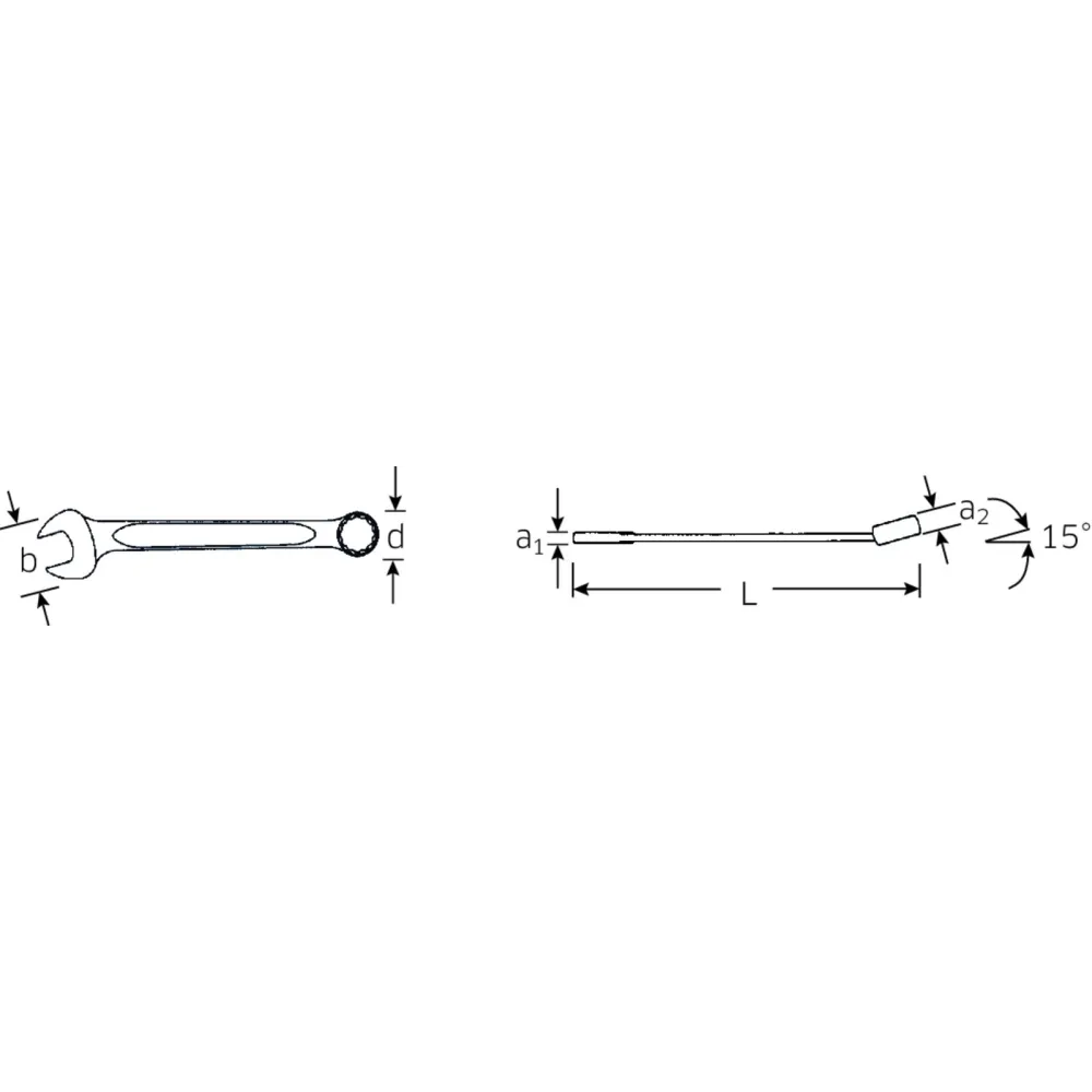 Set 8 chei combinate open-box stahlwille 13/8